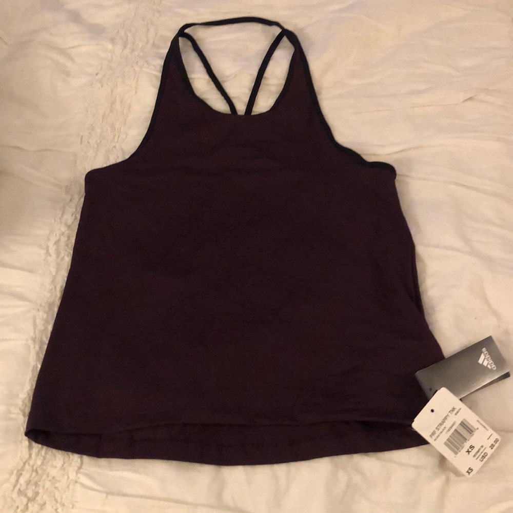 NWT adidas strapped workout tank